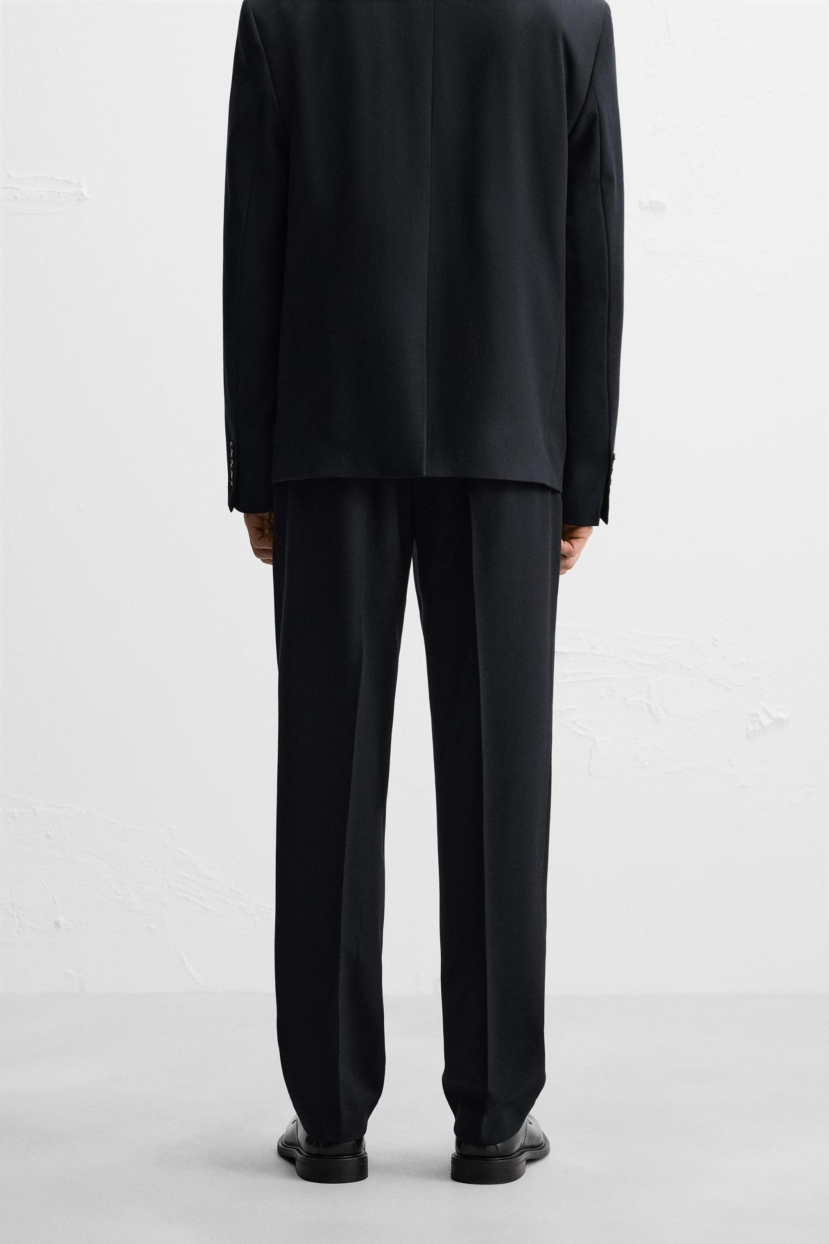 100% WOOL SUIT PANTS Product Image