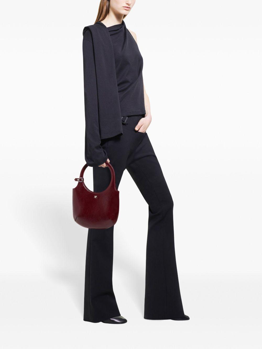 Holy leather tote bag Product Image