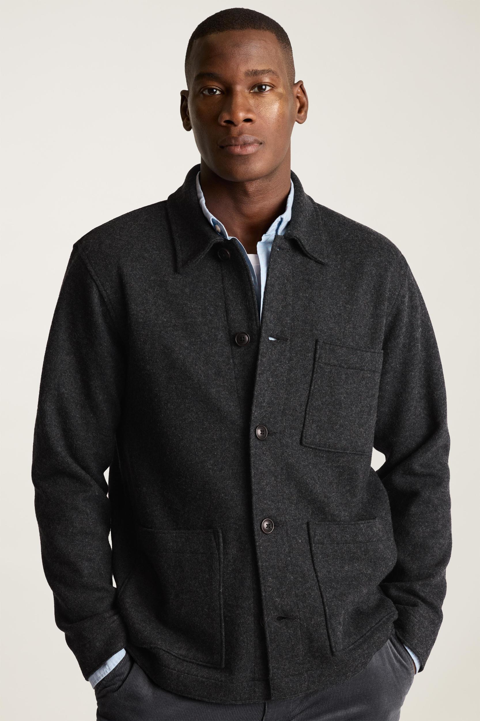 Sweater Chore Jacket Product Image