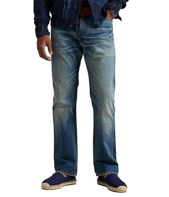 Polo Ralph Lauren Heritage Rider Classic Fit Jeans Product Image