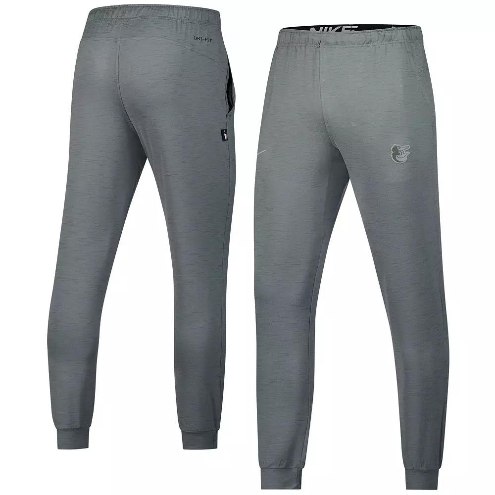Men's Nike  Heather Gray Baltimore Orioles Travel Performance Pants, Size: XL, Grey Product Image