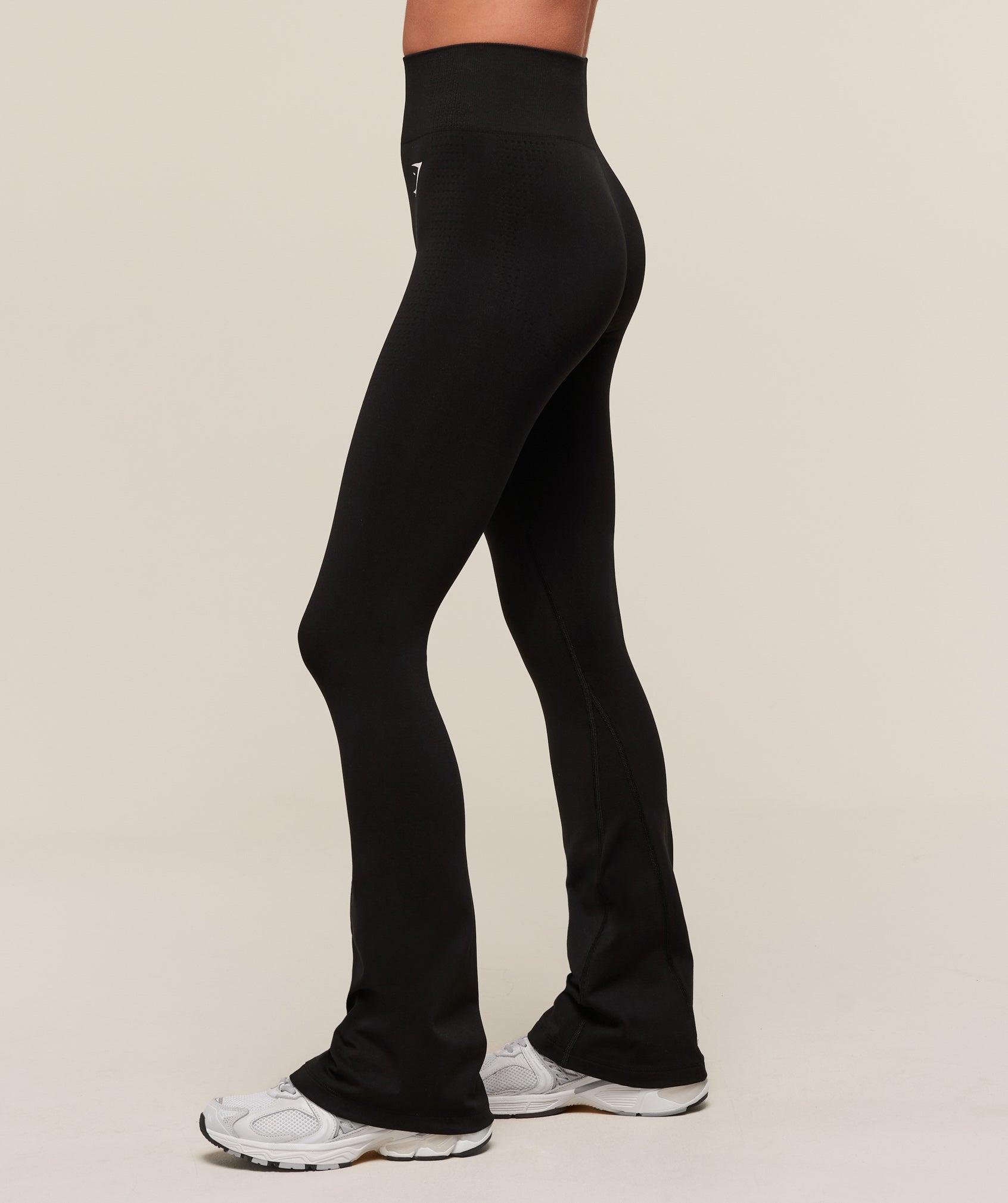 Gymshark Vital Soft Flared Leggings - Black Female Product Image
