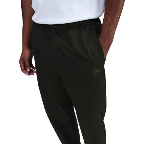 Nike Mens Nike Club Woven Tapered Pants - Mens Black/Black Product Image