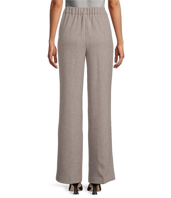 Kasper Stretch Crepe Elastic Back Pull-On Trouser Pants Product Image
