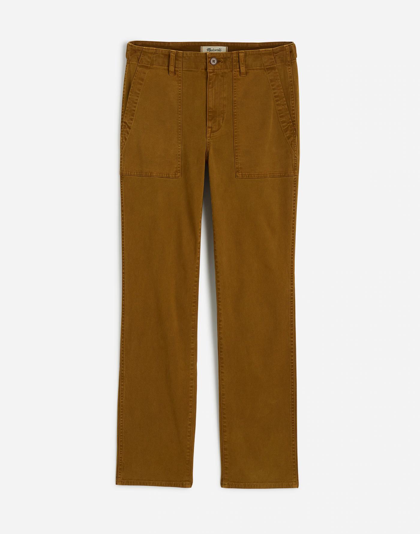 The Slim Straight Utility Pant in Garment Dye Product Image