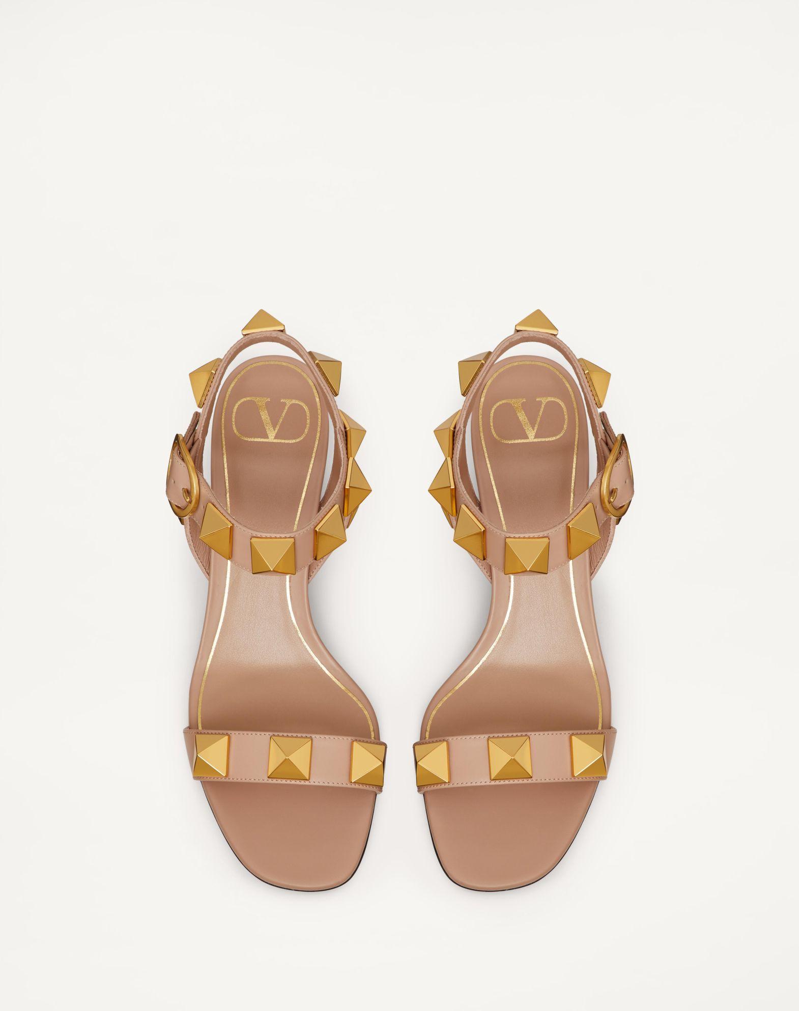 Roman Stud Calfskin Sandal 60 Mm  Product Image