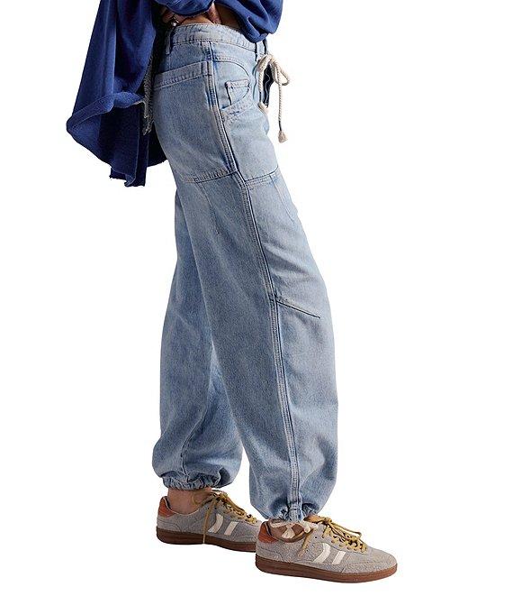 Free People We The Free Love Language Low Rise Boyfriend Jeans Product Image