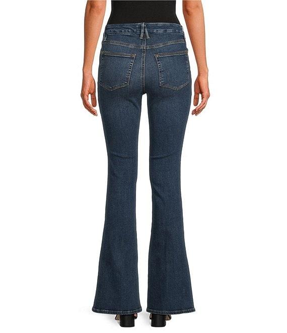 Good American Good Legs Flare Denim Jeans Product Image