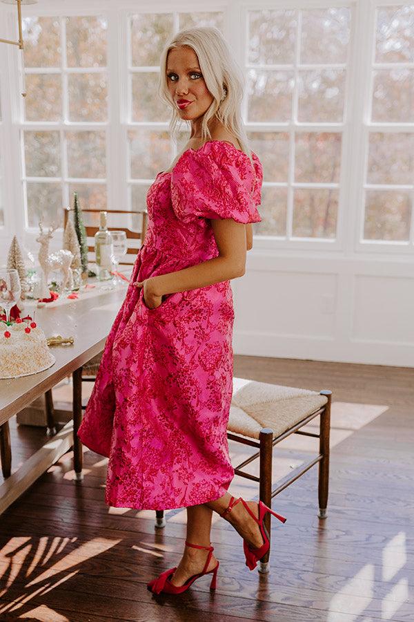 Enchanted Evenings Jacquard Midi Product Image