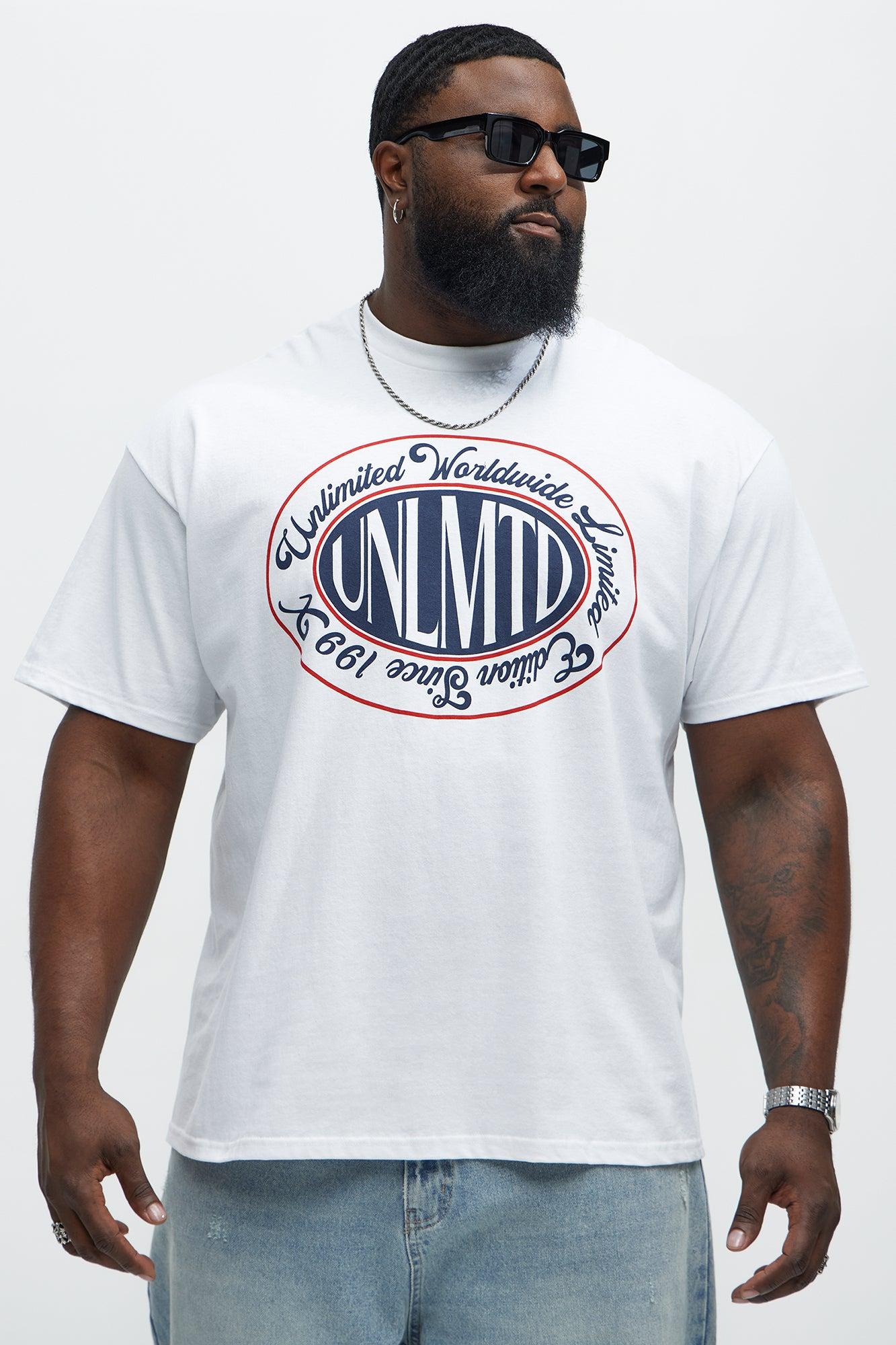 Unlimited Worldwide Short Sleeve Tee - White Product Image