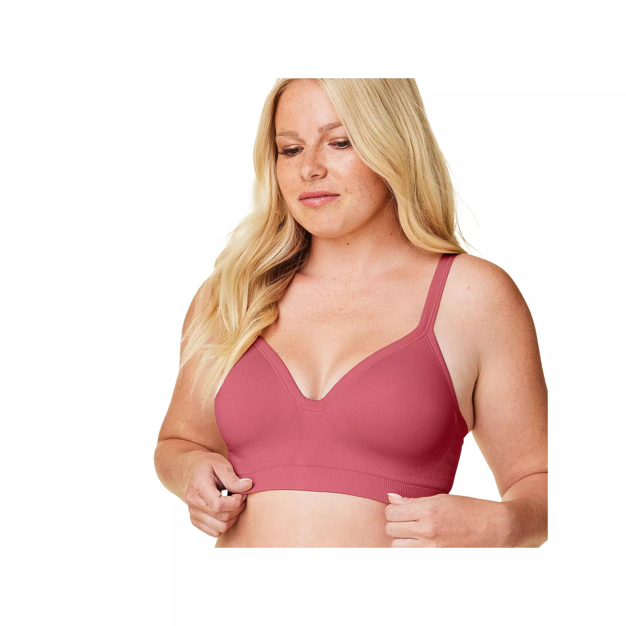 Bravado Designs Muse Wireless Everyday Bra 11012V, Women's, Size: Medium, Lipstick Product Image