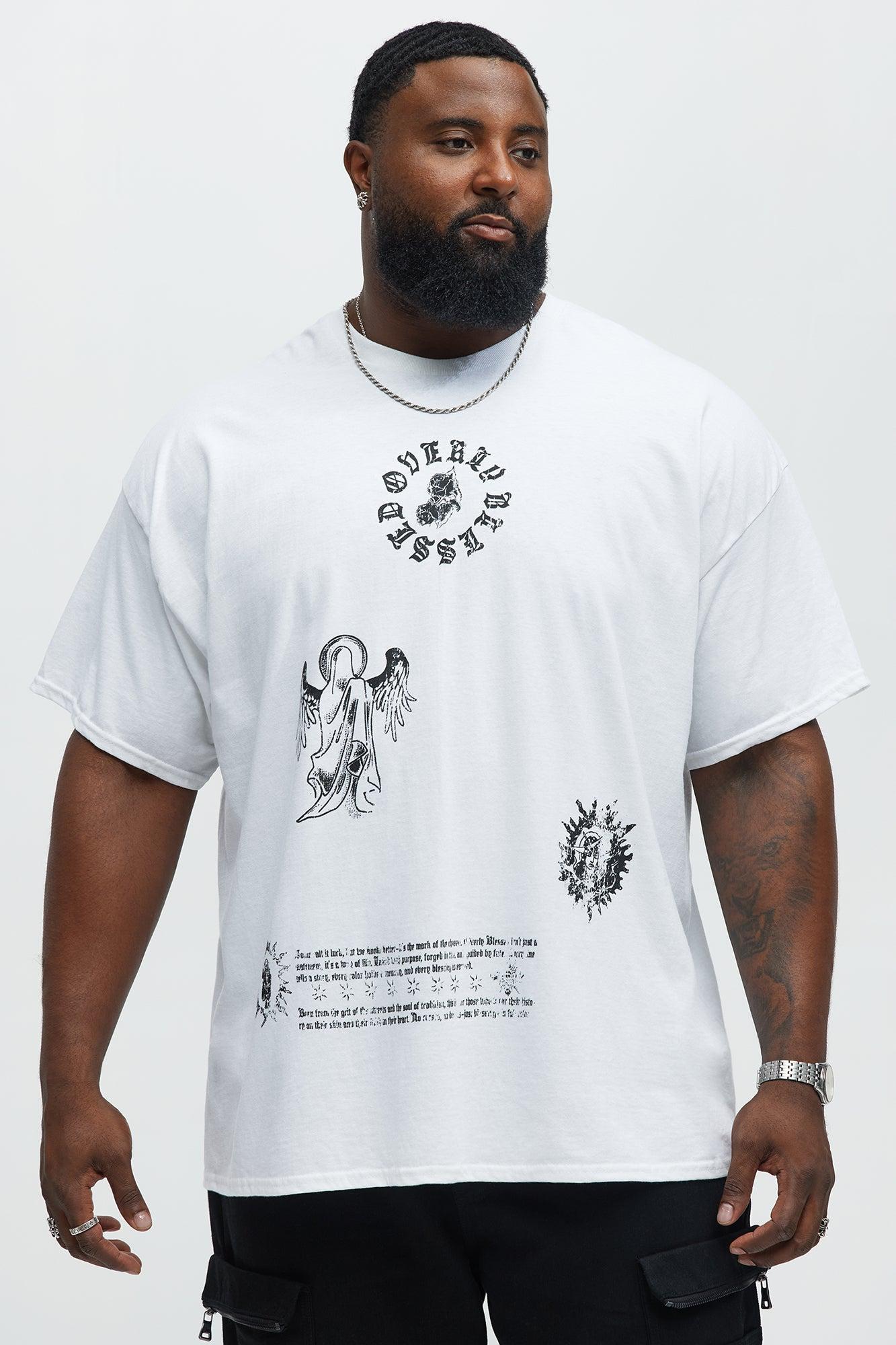 Blessed Worldwide Oversized Short Sleeve Tee - White Male Product Image