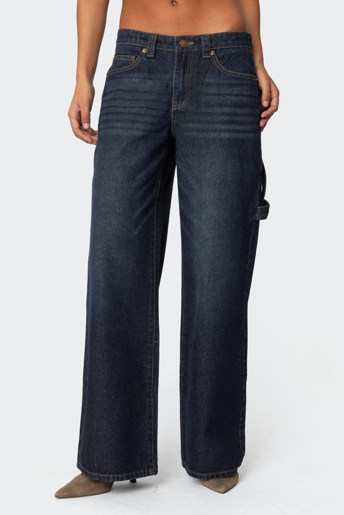 Carpenter Low Rise Baggy Jeans Product Image