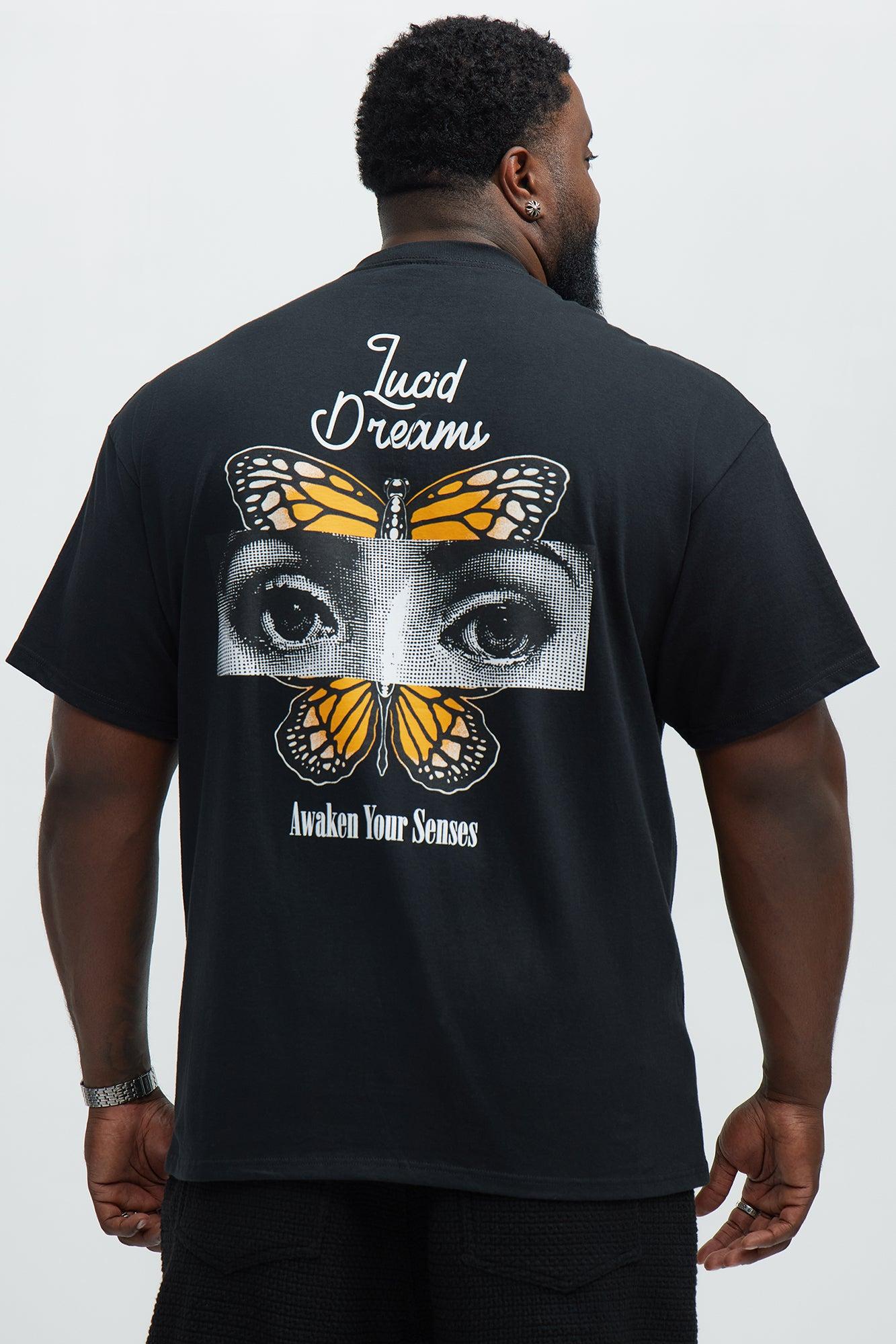 Lucid Dreams Short Sleeve Tee - Black Male Product Image