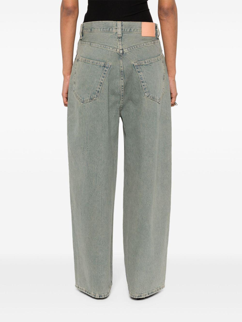 mid-rise wide-leg jeans Product Image