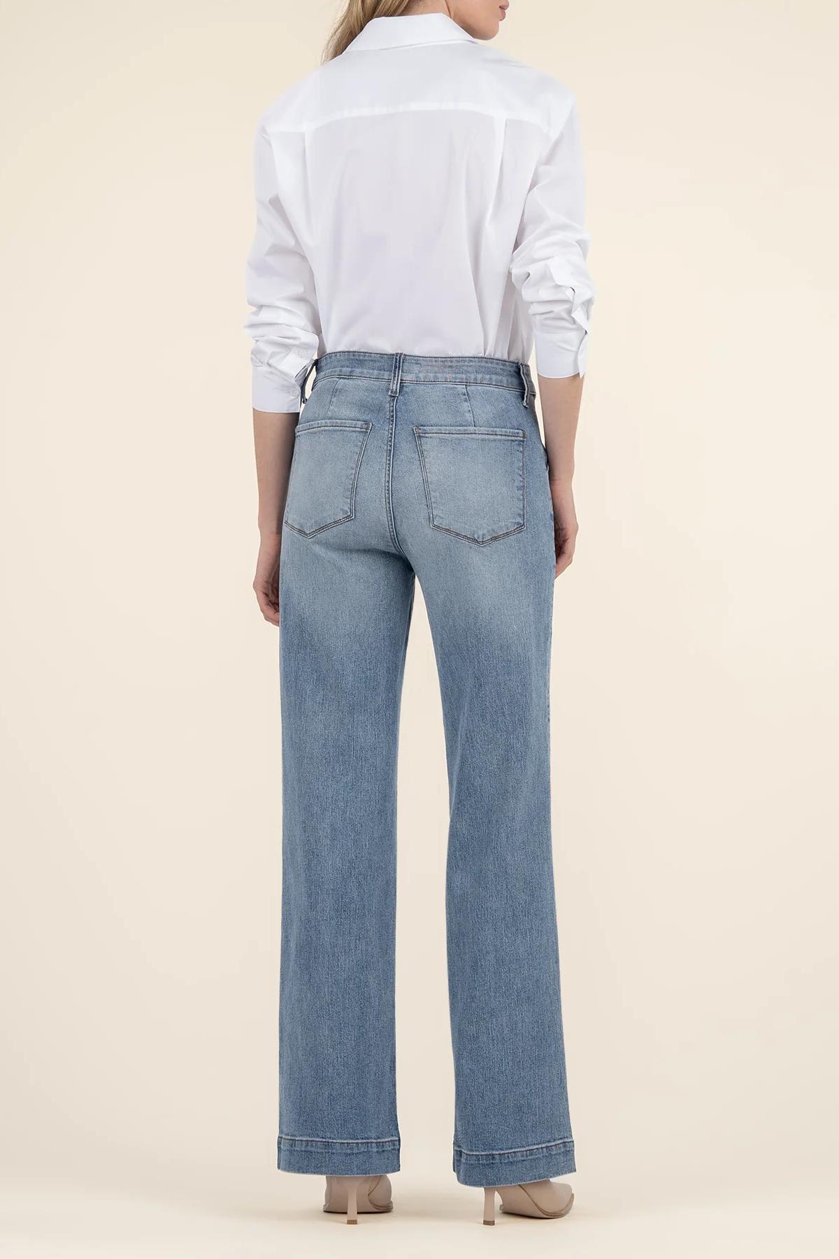 Jodi High Rise Wide Leg- Vital w/Medium Base Wash Product Image