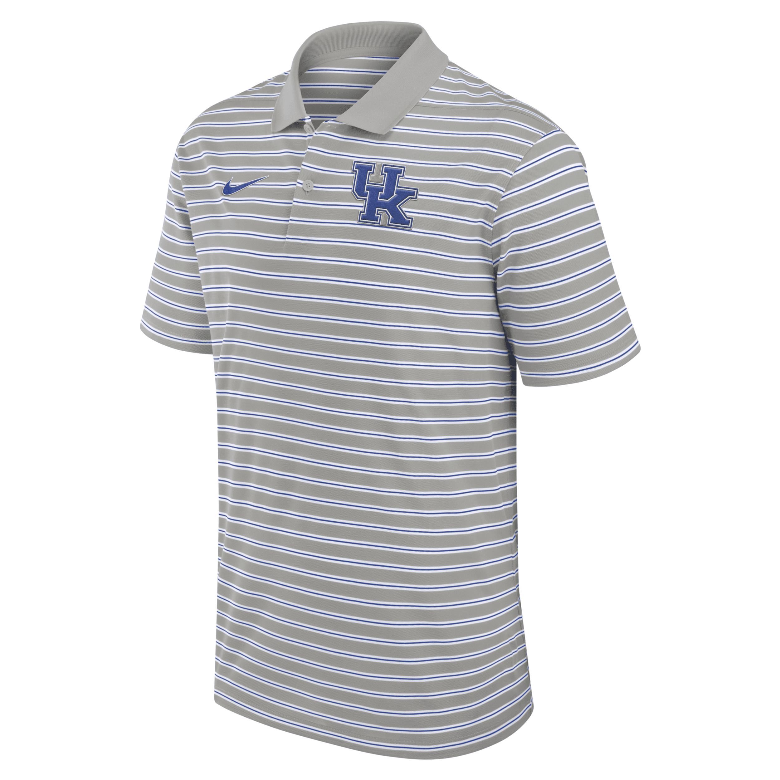 Kentucky Wildcats Primetime Victory Striped Nike Men's Dri-FIT College Polo Product Image