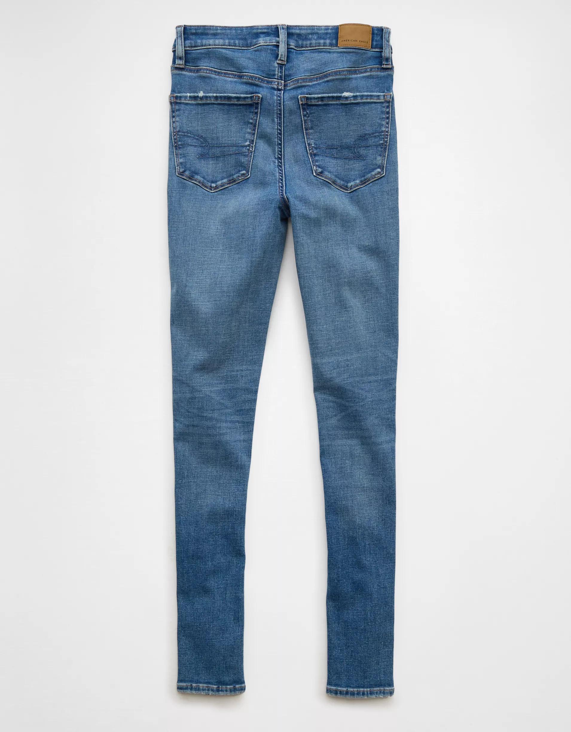 AE Next Level Super High-Waisted Ripped Jegging Product Image