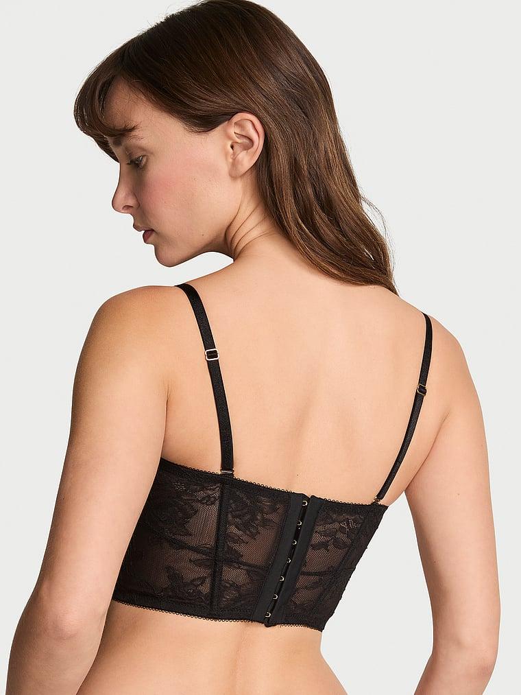 Rose Lace Strapless Corset Top Product Image