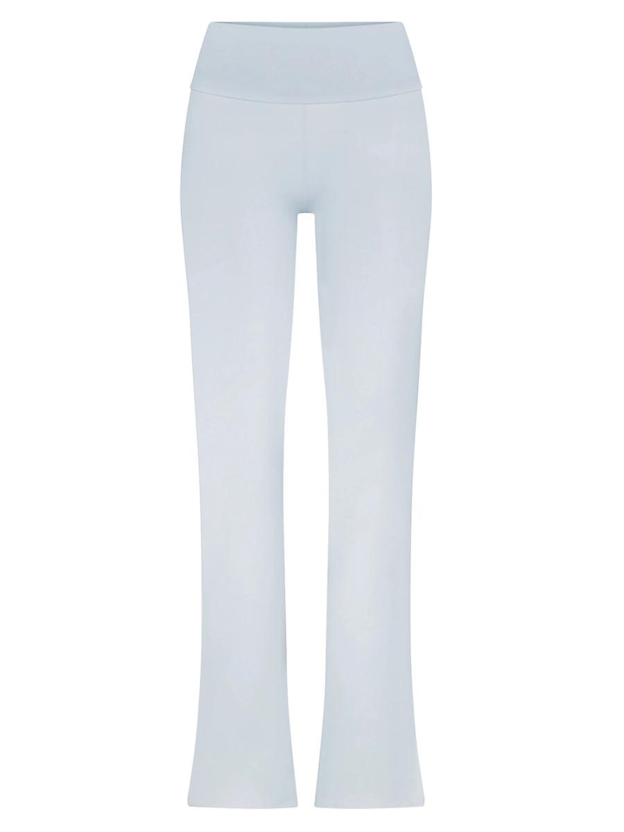 Womens Cotton Jersey Foldover Pants Product Image