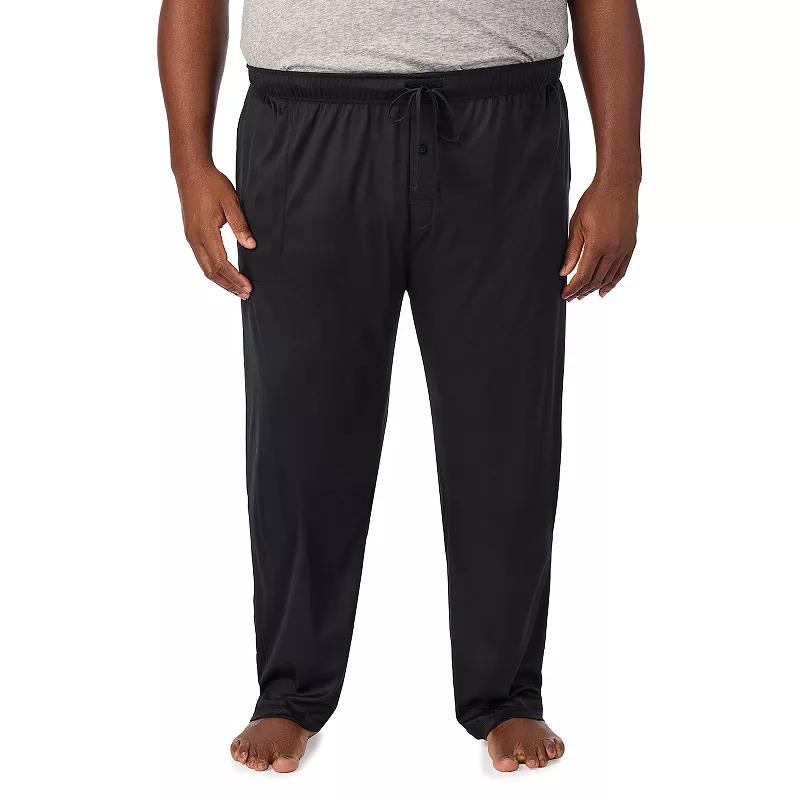 Big & Tall Cuddl Duds® Far-Infrared Enhance Pajama Pants, Men's, Size: XXL Tall, Black Product Image