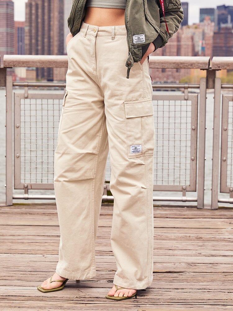 WOMEN'S M-65 CARGO PANT - LIMESTONE (SEASONAL) - LIMESTONE / 29/30 Product Image