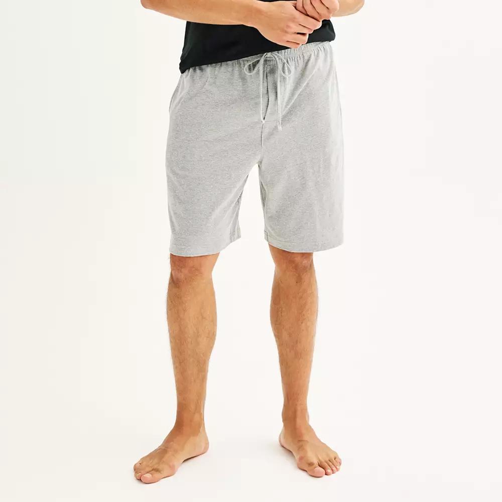 Men's Sonoma Goods For Life® Knit Pajama Shorts, Size: XL, Medium Mineral Product Image