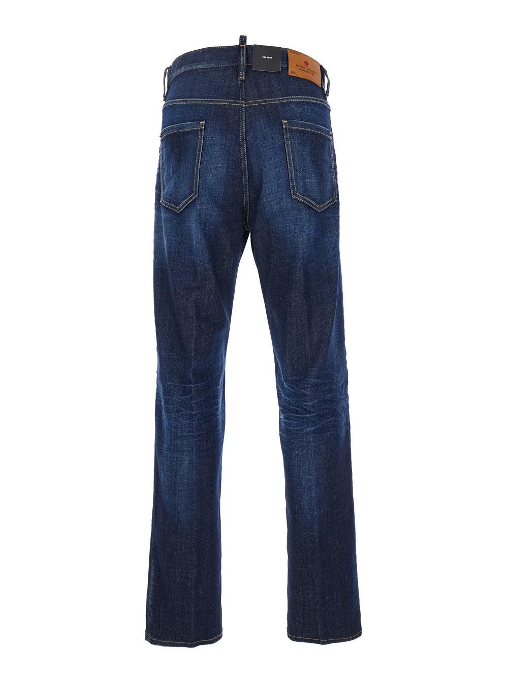 Merino Wool Stretch Twill Chino Pant | Navy Product Image