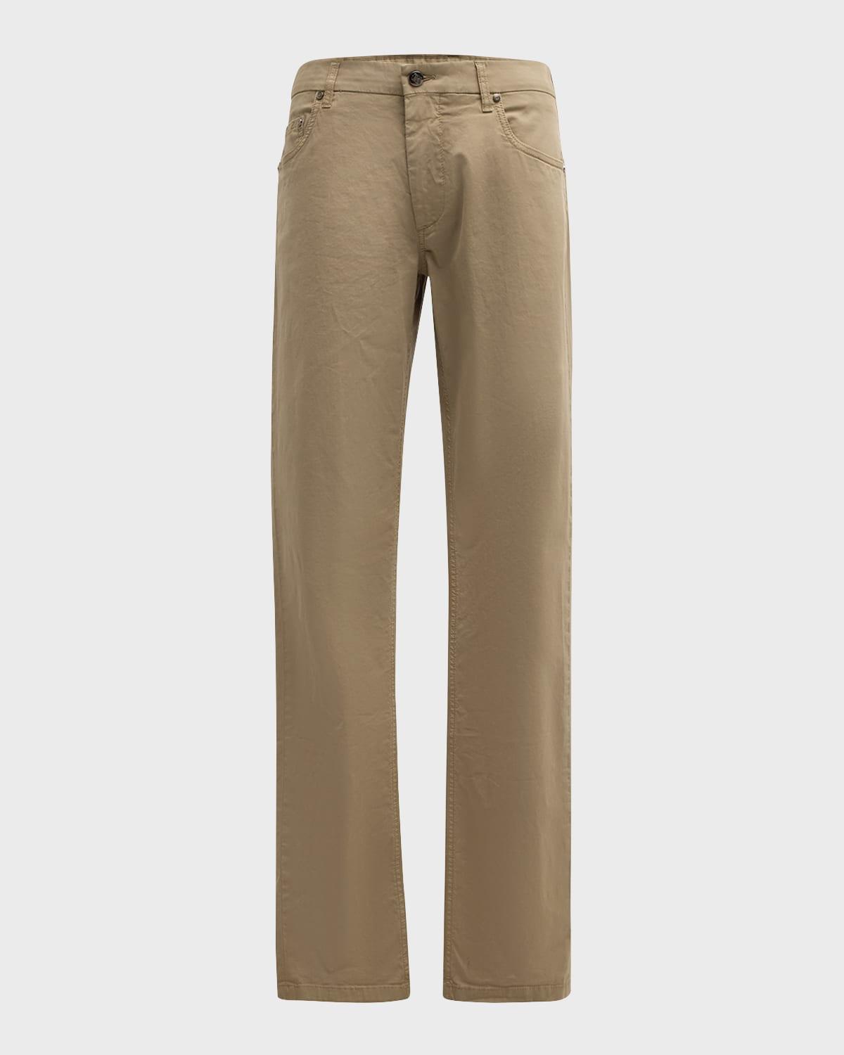 Mens 5-Pocket Stretch Gabardine Pants Product Image
