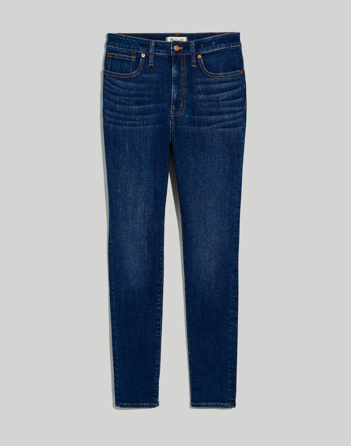 Curvy High-Rise Skinny Jeans in Seville Wash Product Image
