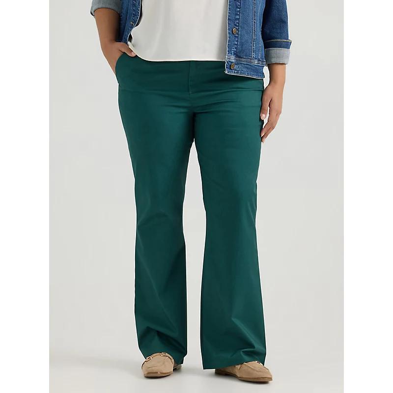 Womens Wrinkle Free Bootcut Pants Product Image
