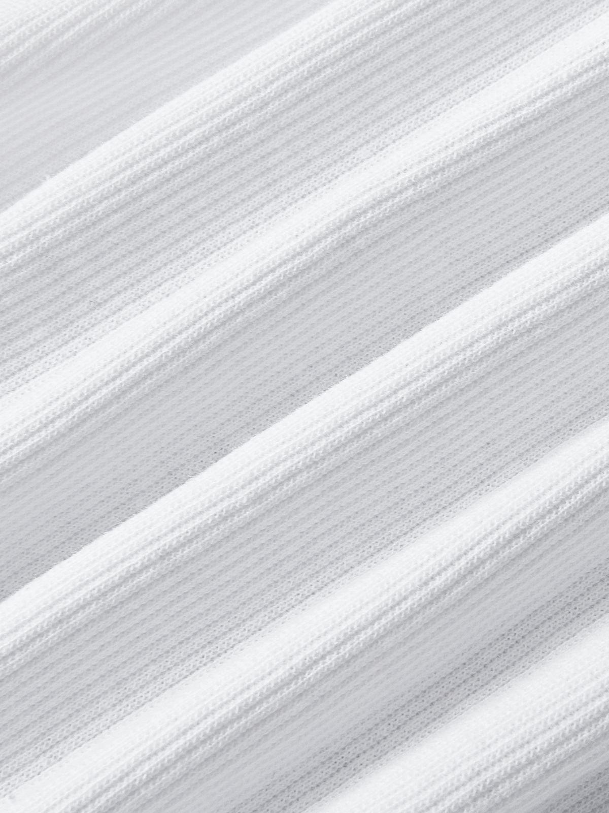 White Zip Up Hooded Cropped Knit Top Product Image