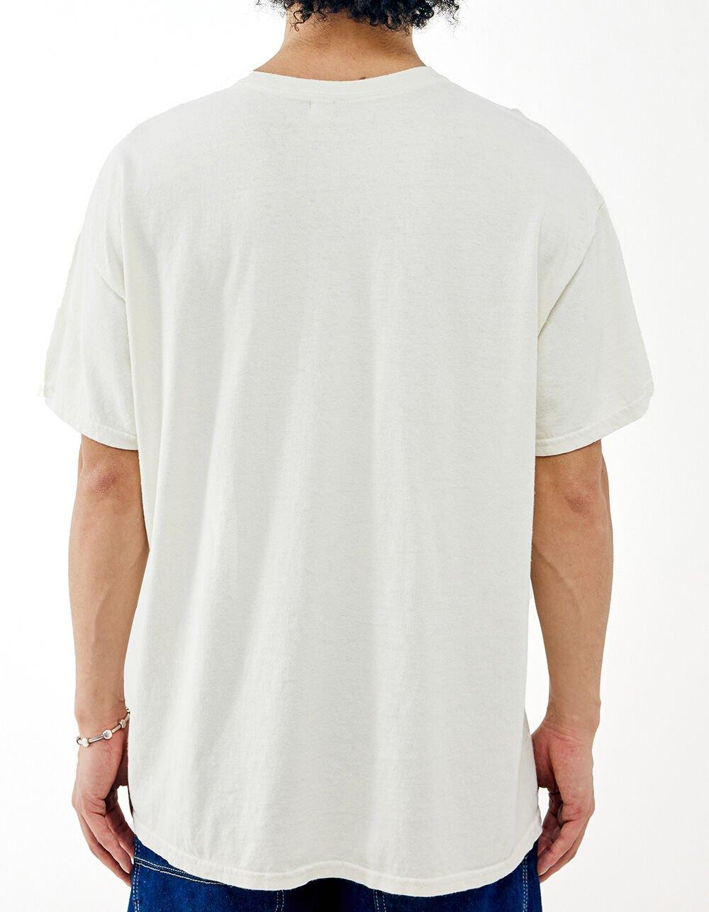 BDG Urban Outfitters Harmony Embroidery Mens Tee - WHITE Product Image