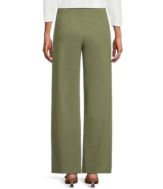 Investments Petite Size Performance Traveler Wide Leg Pants Product Image