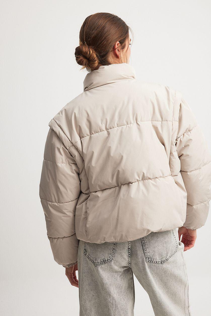 Detachable Sleeve Padded Jacket Product Image