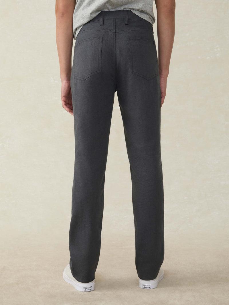 Movement™ Linen 5-Pocket Pant - Washed Black Product Image