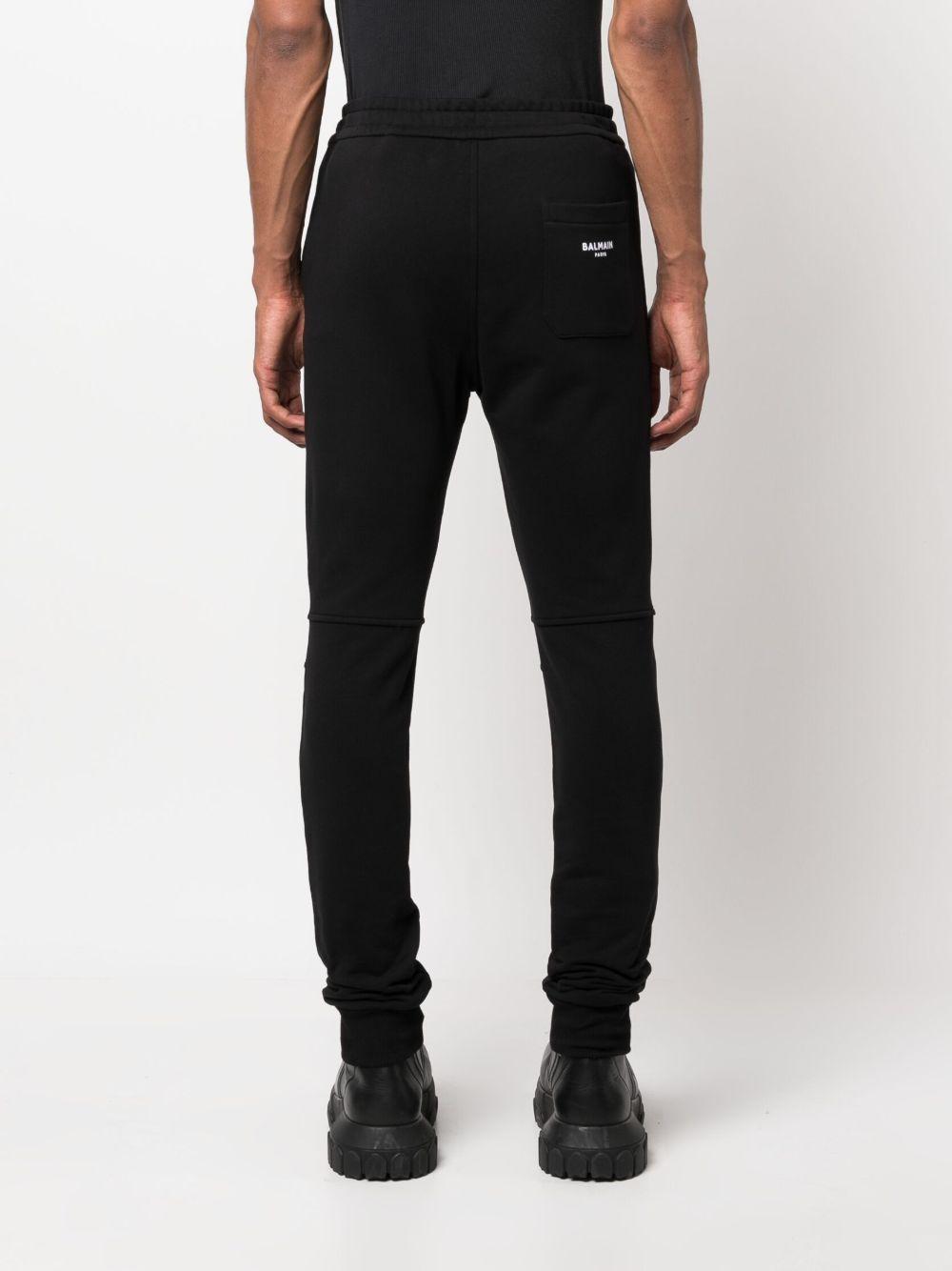 organic cotton fitted track pants Product Image