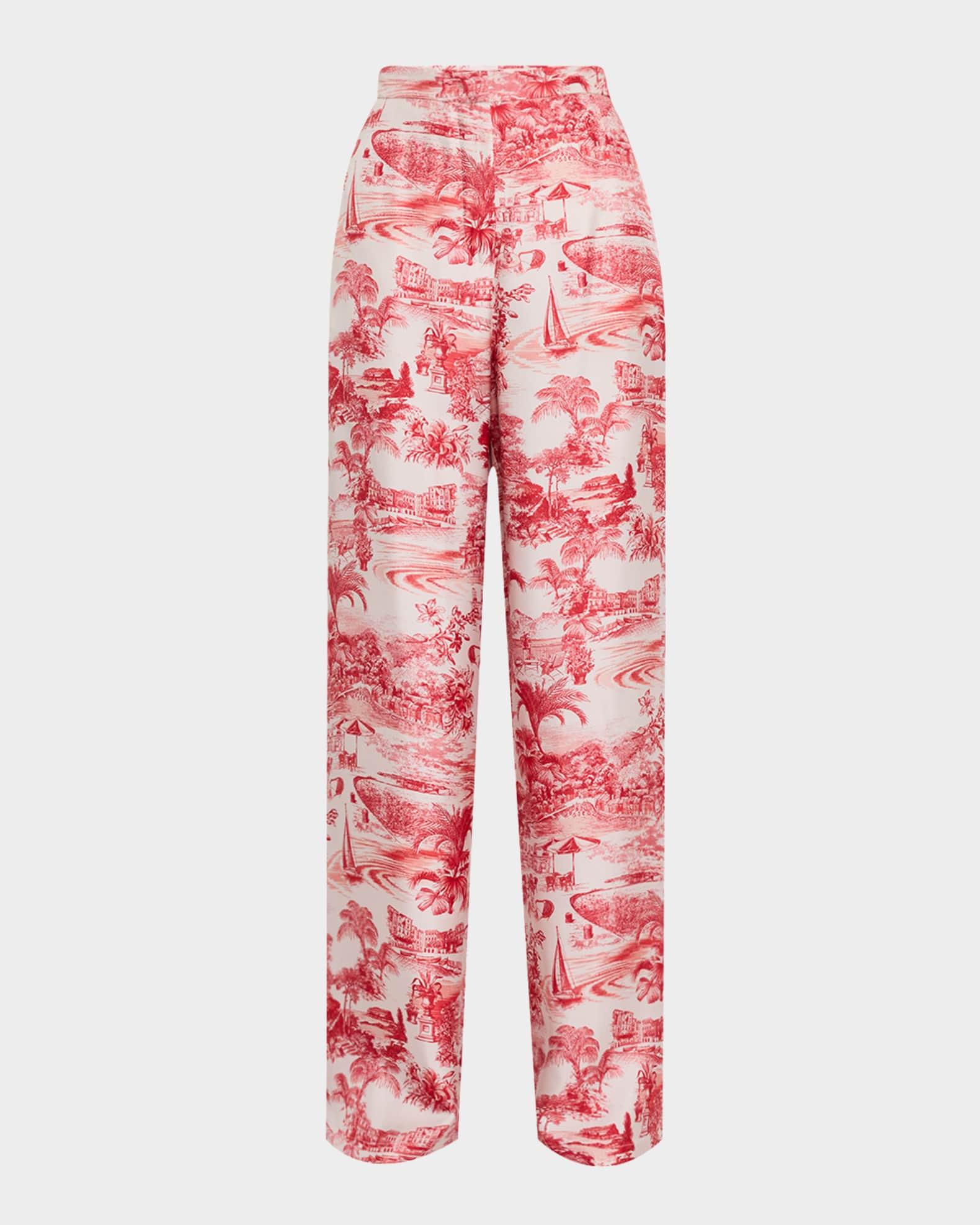 Zeus High-Rise Toile Pants Product Image