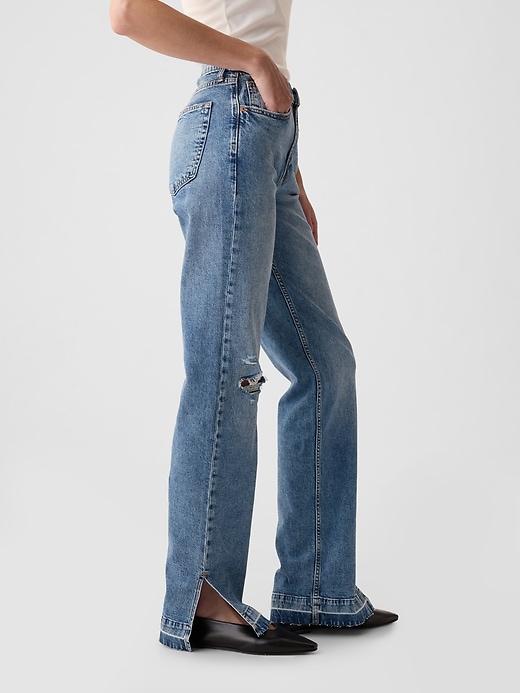 Mid Rise 90s Loose Jeans Product Image