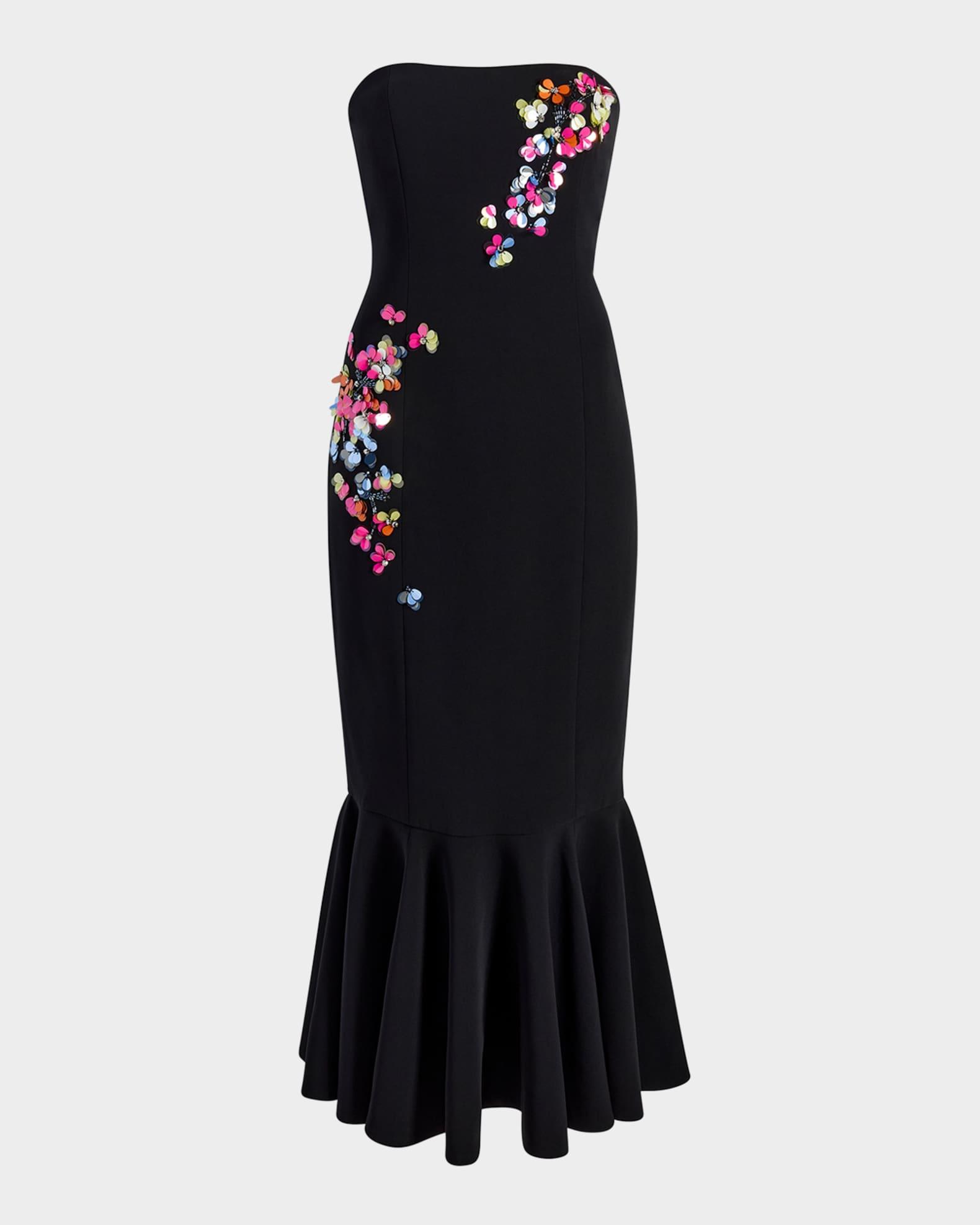 Juniper Sequined Strapless Midi Dress Product Image