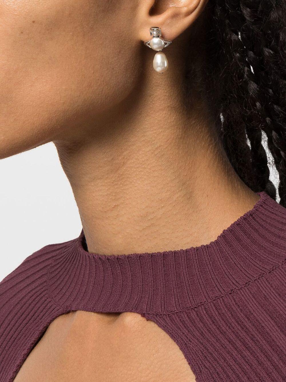 Orb-embellished stud earrings Product Image