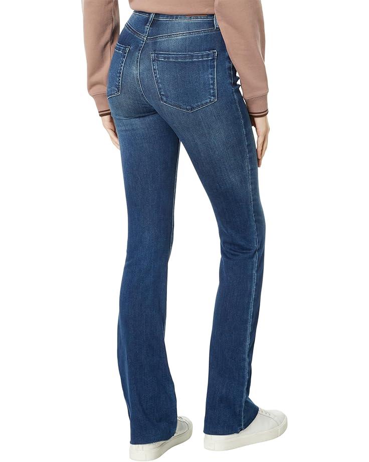 Stella High-Rise Fab Ab Flare With Raw Hem in Black Product Image