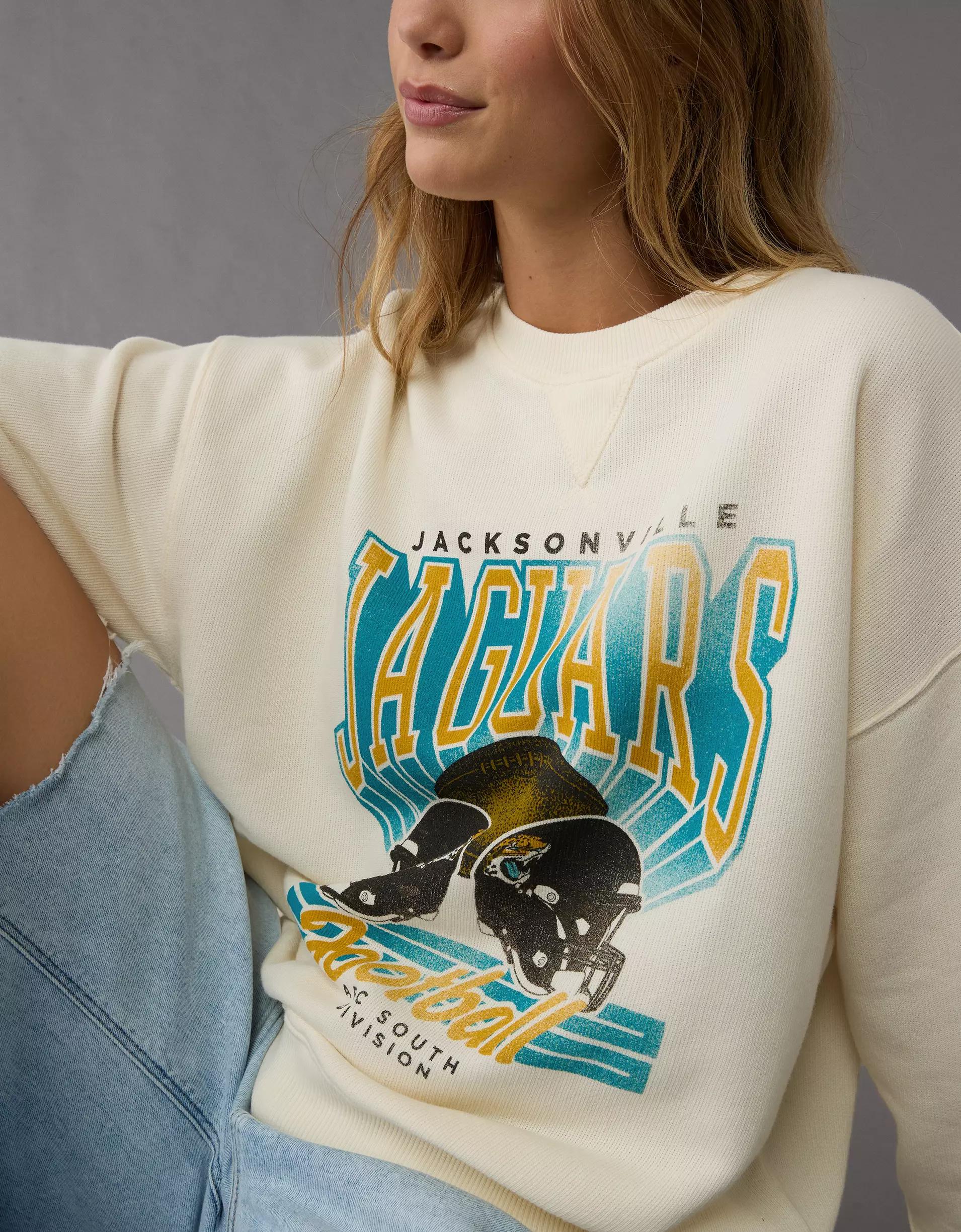 AE NFL Jacksonville Jaguars Crew Neck Sweatshirt Product Image
