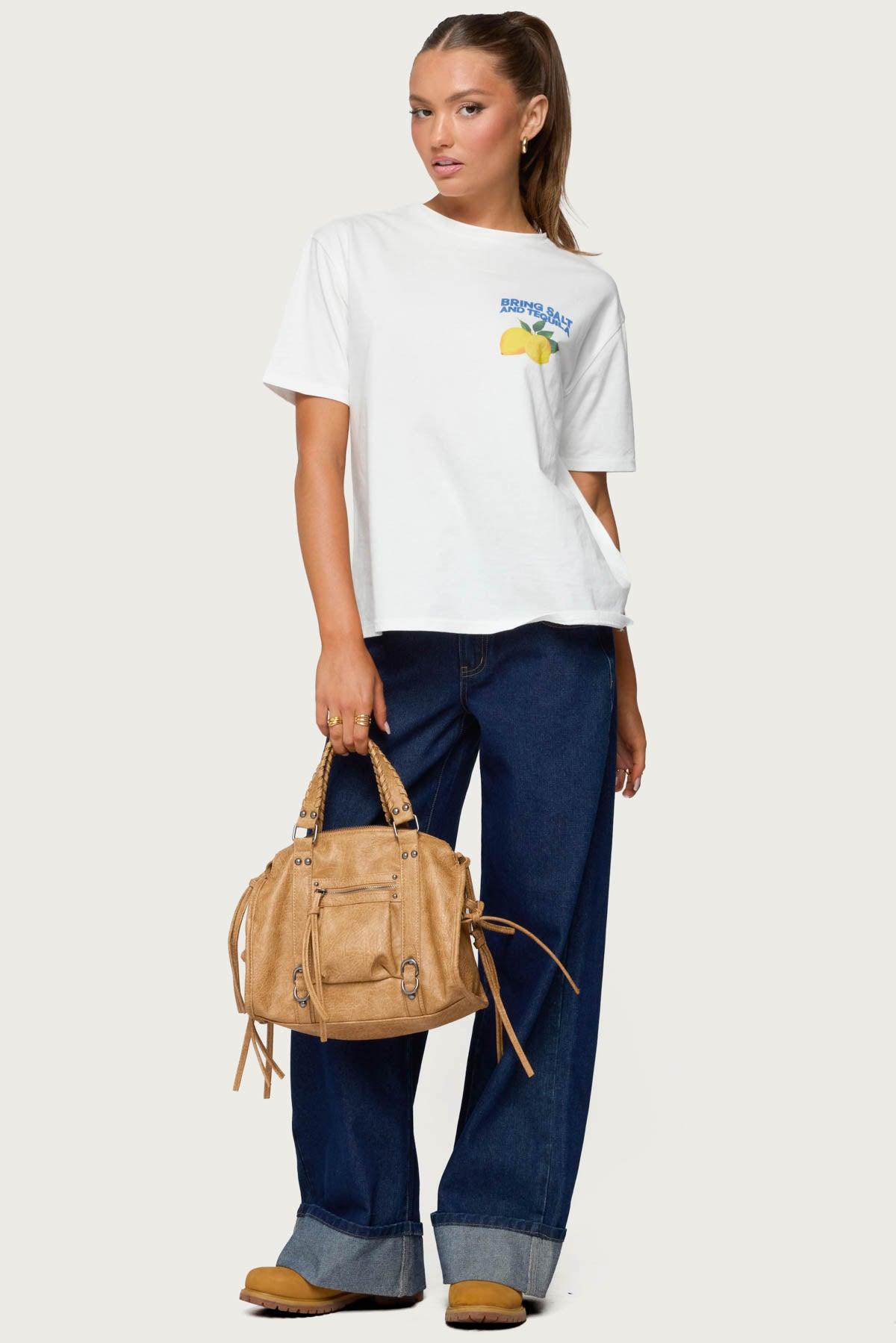 Let's Make Margs Oversized T Shirt Product Image