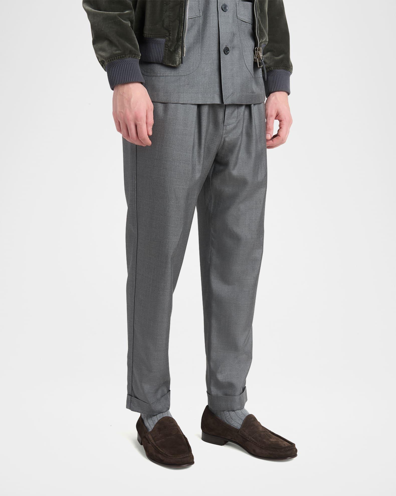 Men's York Suede Penny Loafers Product Image