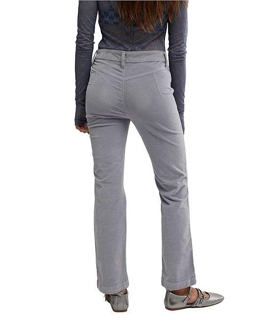 Free People High Time Kick Flare Mid Rise Slim Fit Pant Product Image