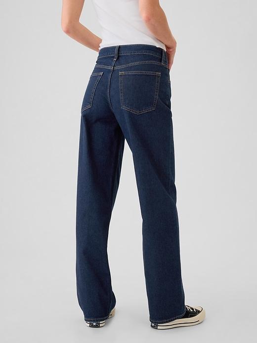 Mid Rise 90s Loose Jeans Product Image