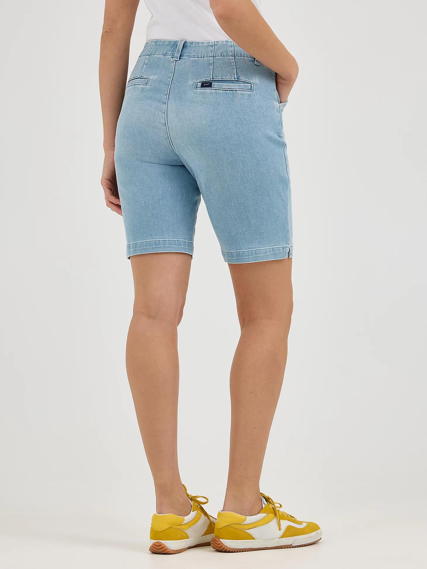 Women's Legendary Chino Denim Bermuda | Women's Denim | Lee® Product Image