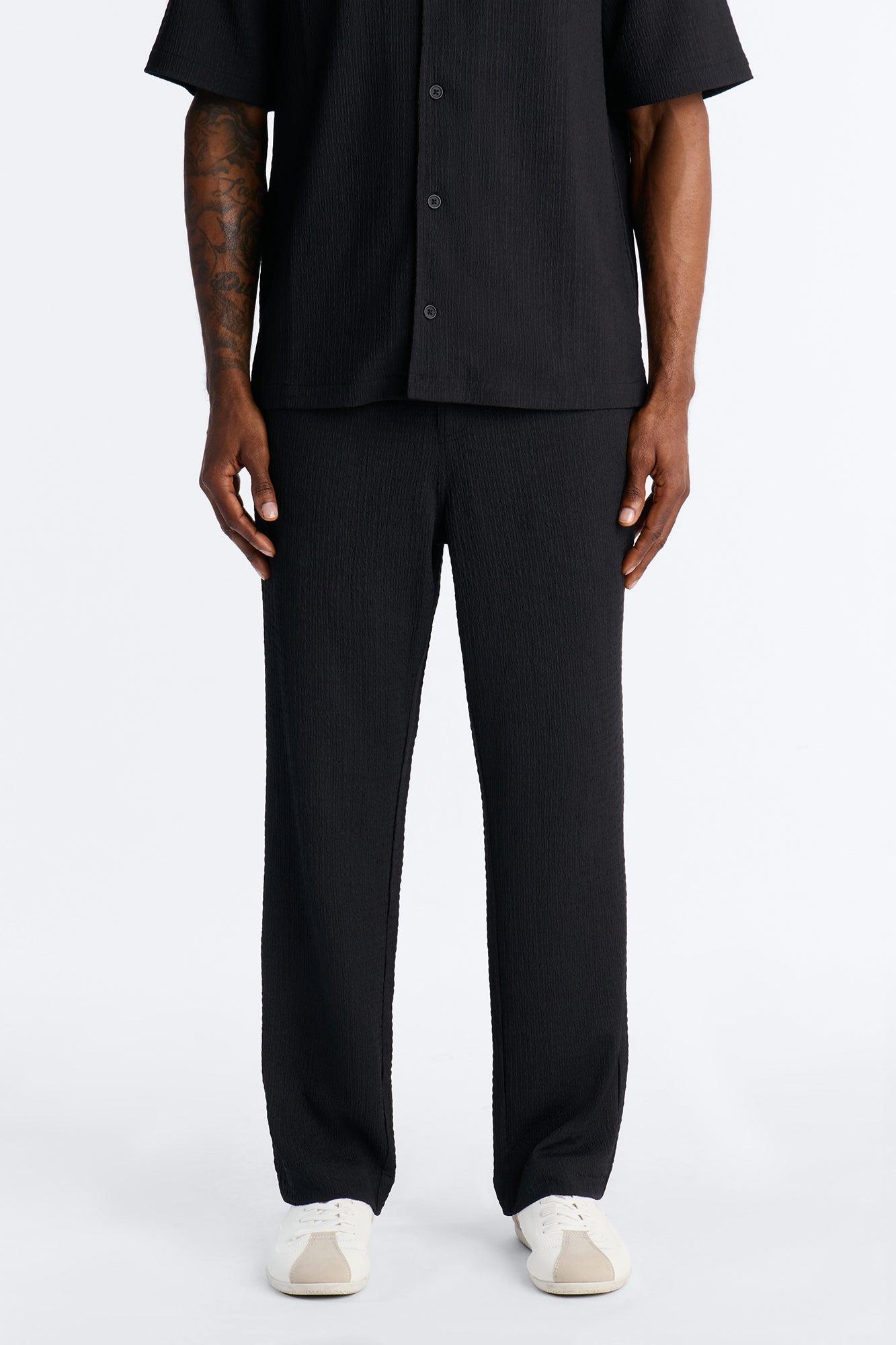 Straight Burton Pant - Black Male Product Image