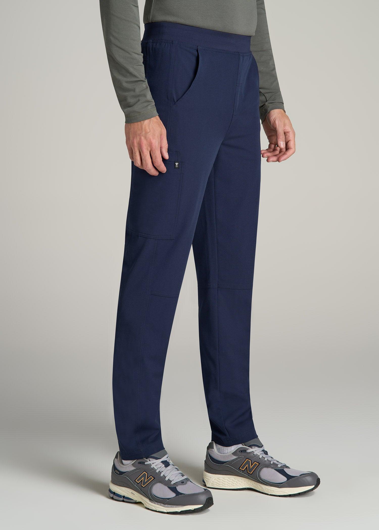 Cargo Scrub Pants for Tall Men in Patriot Blue Male Product Image